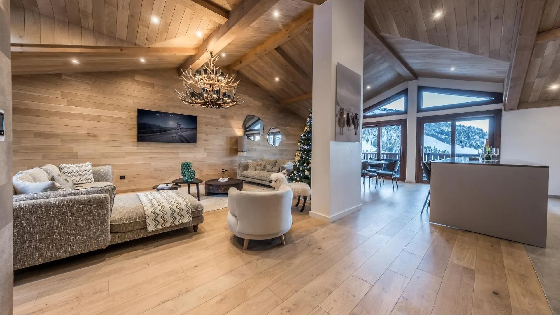 בקתה Le Glacier Pelve Courchevel 1650 - Five Bedrooms - Bed & Breakfast צרפת